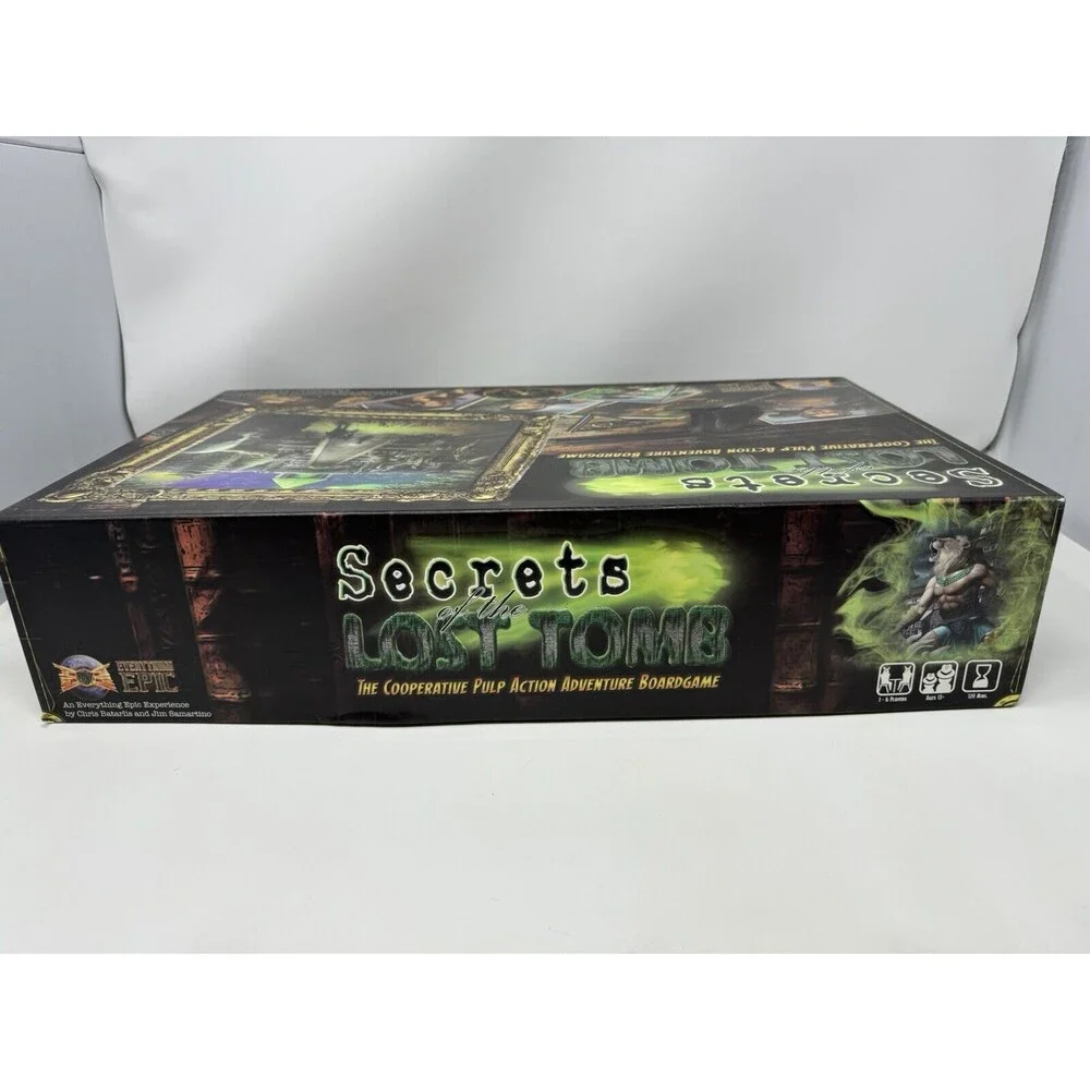 Secrets Of The Lost Tomb 1st Edition Everything Epic Adventure Game Complete!